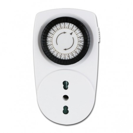 Timer Giornaliero c/interruttore"Slim"