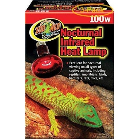 Zoo Med  Lampada riscaldante a infrarossi 100watt