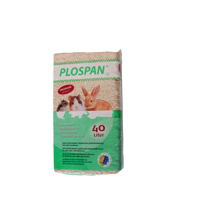 Plospan Trucioli Lettiera Naturale 2,2kg (40lt)