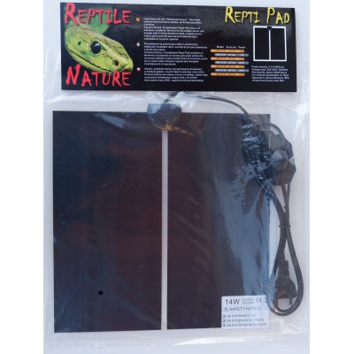 Reptile Nature Tappetino Riscaldante 14watt 28x28