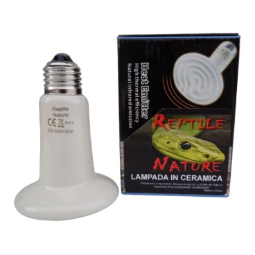 Reptile Nature  Lampada In Ceramica 50w